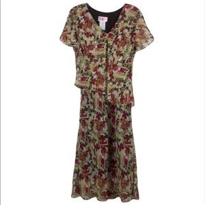 Vintage R&K Originals Floral Dress